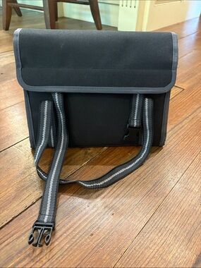 thirty-one Black Car Organizer Bag with Gray Trim